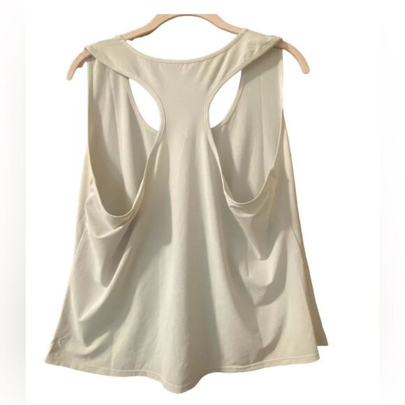 Zyia Knot Tank Beige, scoop neck, razor back, size XL - Picture 2 of 4